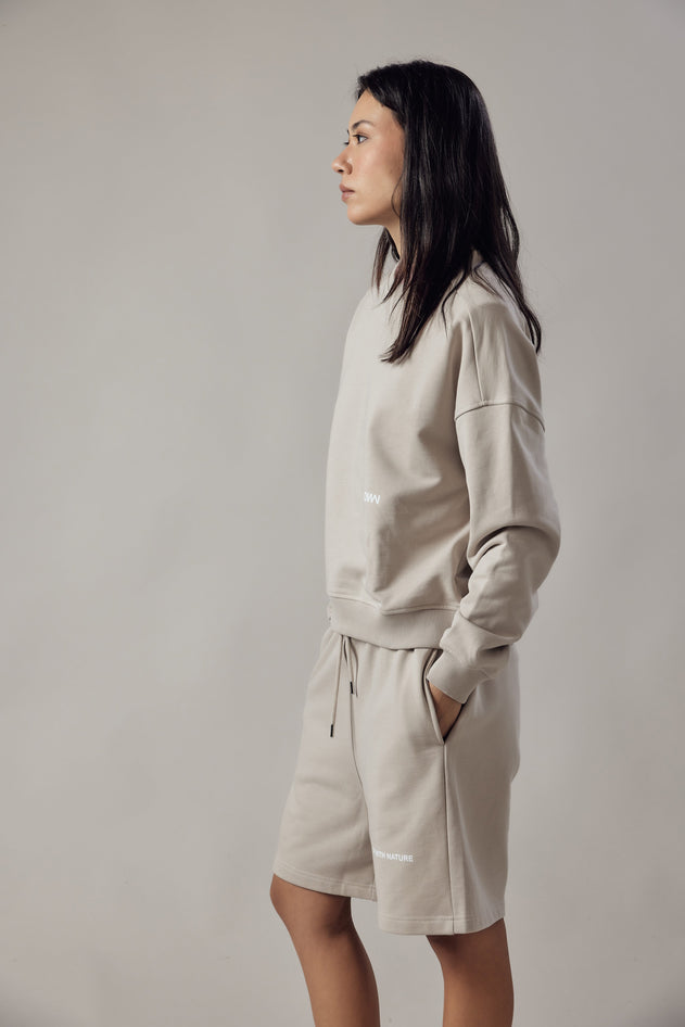 Felpa Girocollo Loose Fit