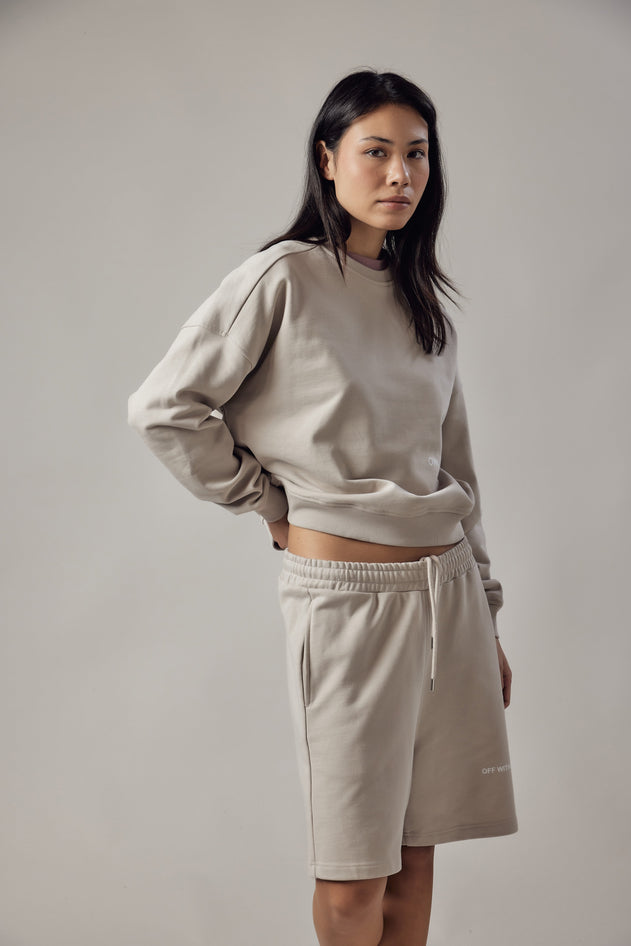 Felpa Girocollo Loose Fit