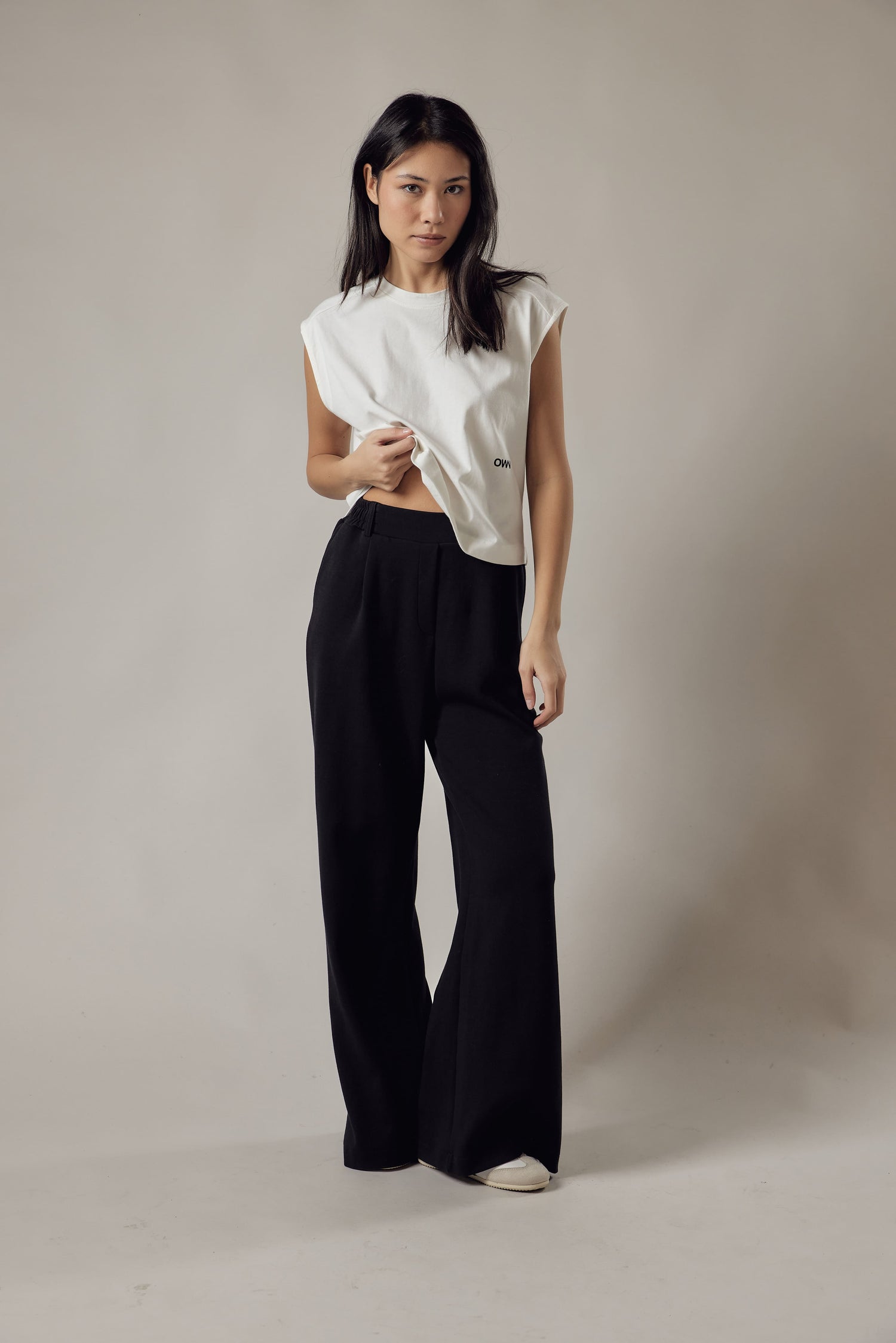 Pantalone Palazzo Loose Fit
