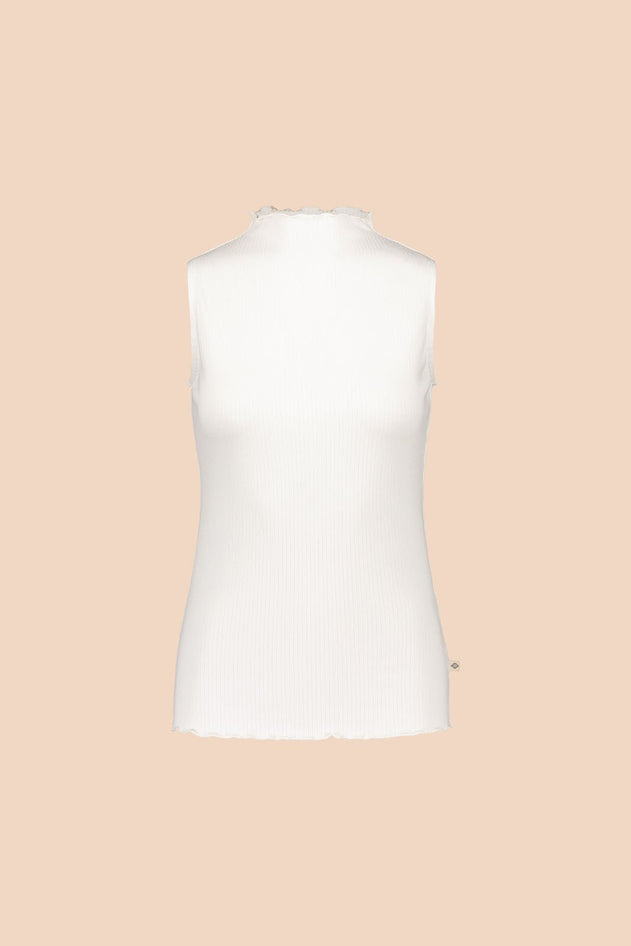 Rib Top White