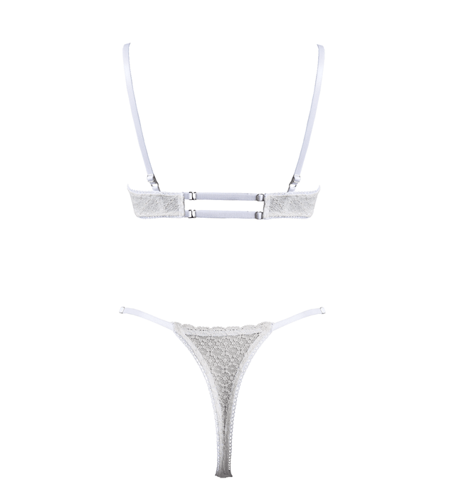 Saga Underwear String Set White