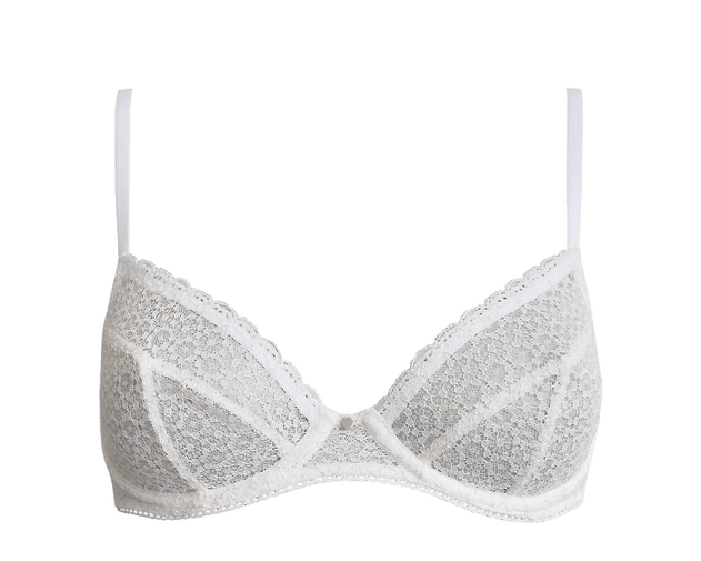 Saga Underwire Bra White