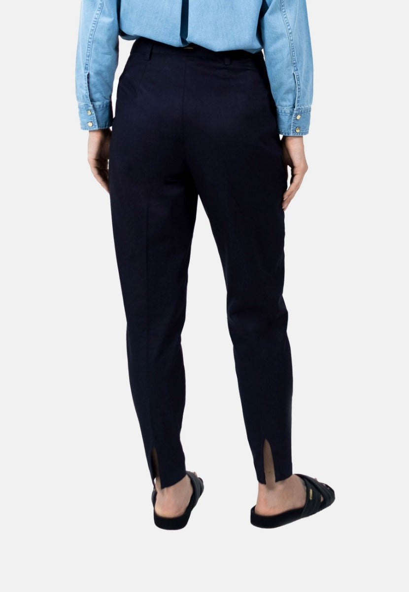 Salo Tapered Trousers Blackbird