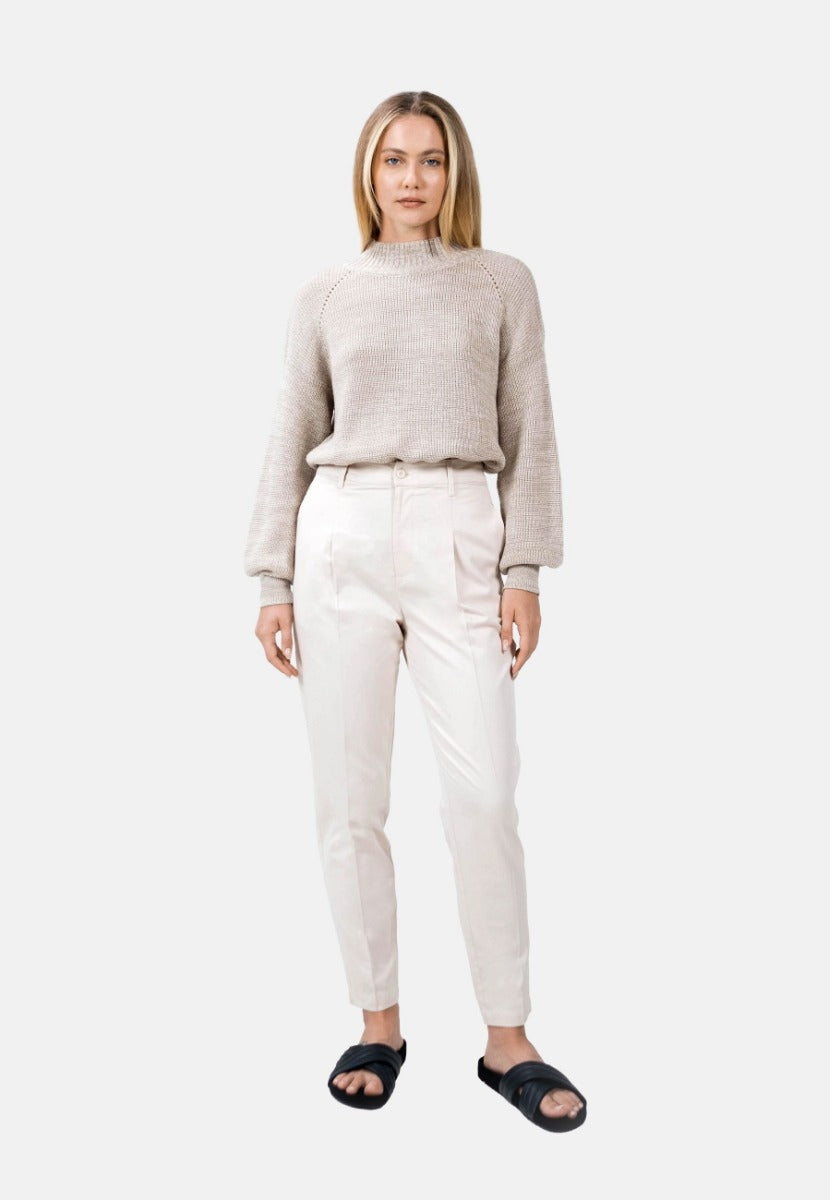 Salo Tapered Trousers Egret