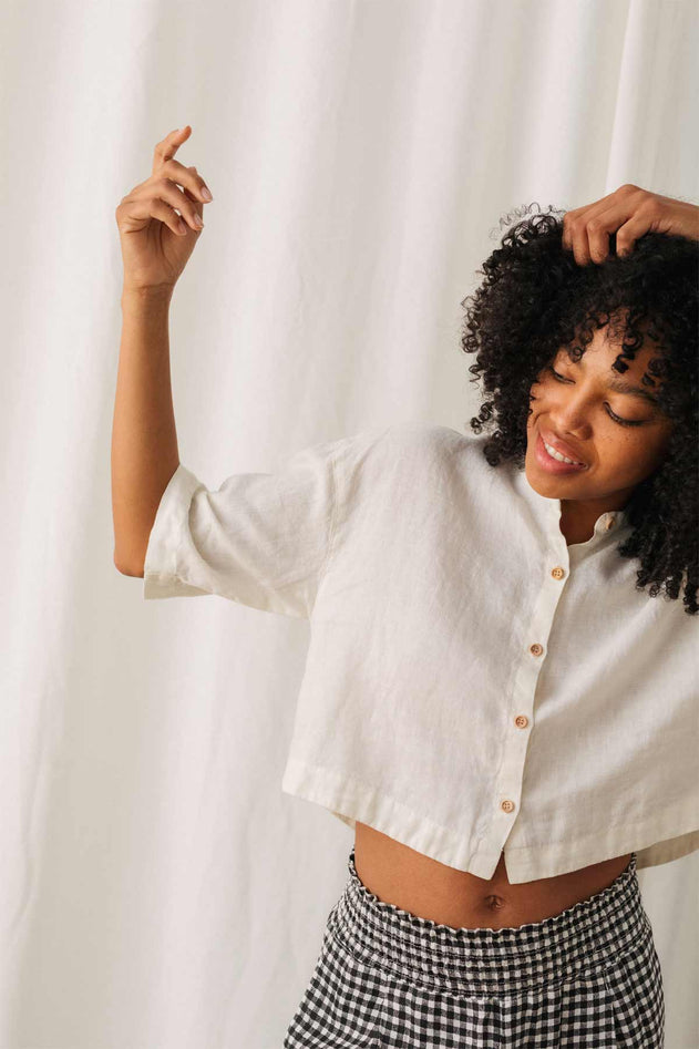 Sandon Shirt Off White - IVALO.COM