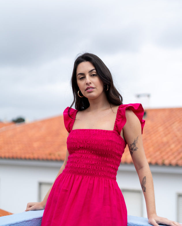 Ariela Mekko Peacock Pinkki