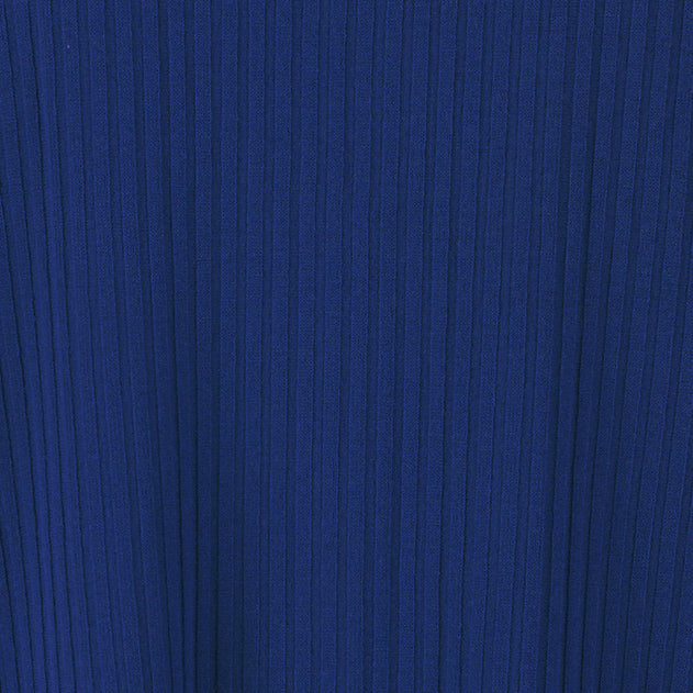 Donna Ribbed Crop Top Navy