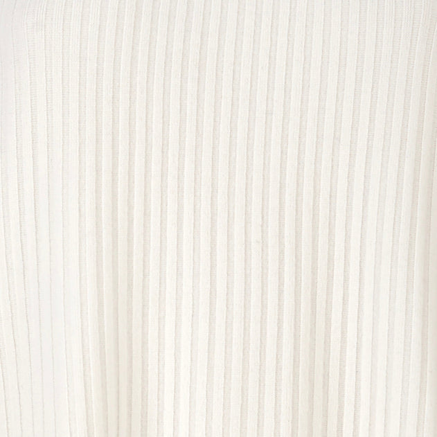 Vera Ribbed Pants White