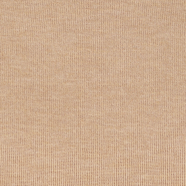 Piccolo Pleated Merino Mini Skirt Beige