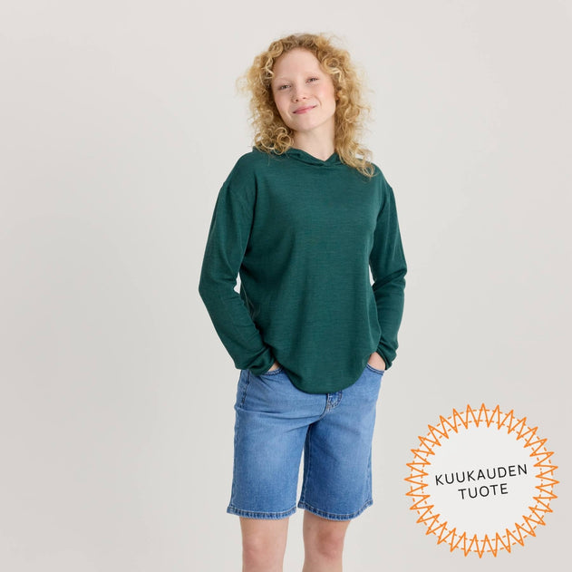 Tam Silk Unisex Merinosilkki Huppari