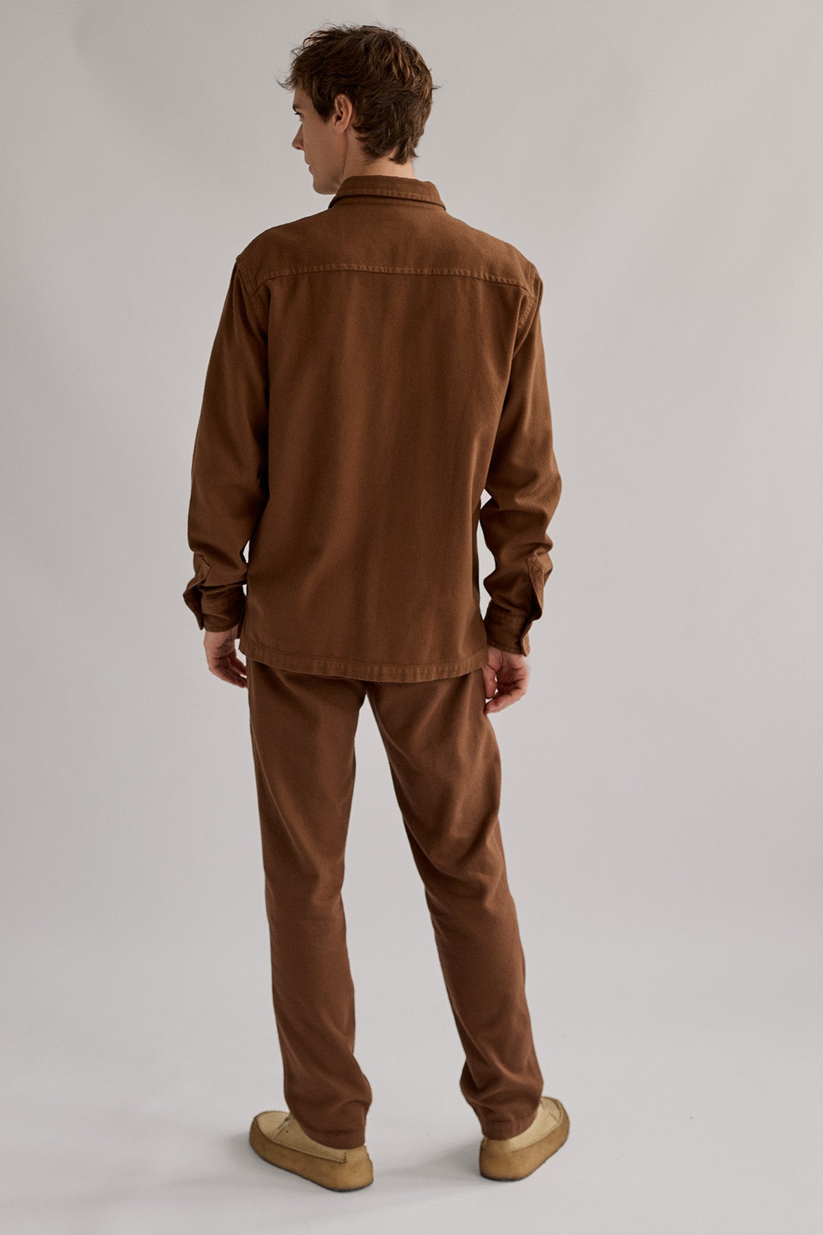 Taylor Shirt Brown Sand