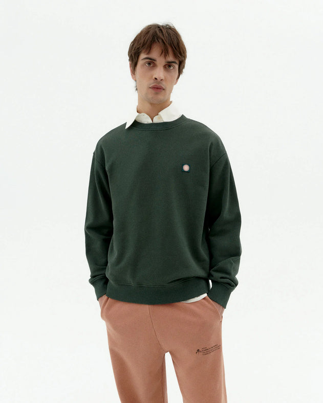 Leon Sun Contrast Sweatshirt Green