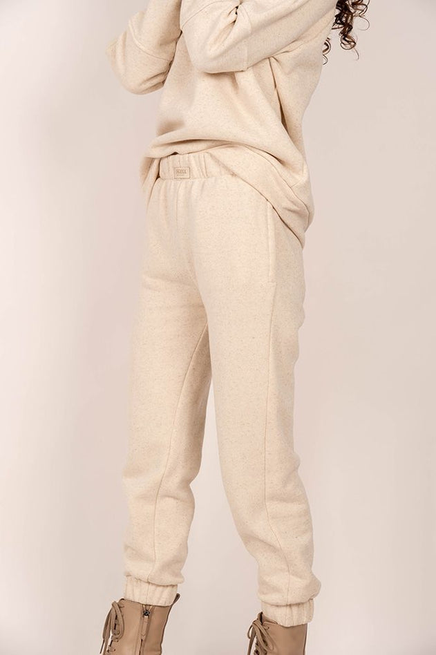 Zuri Collegehousut Beige