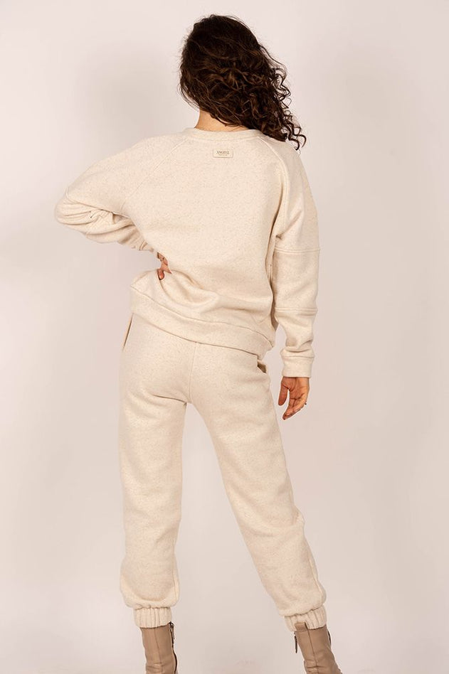 Zuri Collegehousut Beige