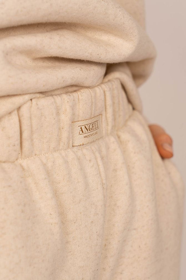 Zuri Collegehousut Beige