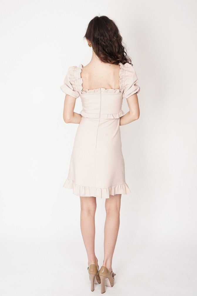 Martina Dress Beige