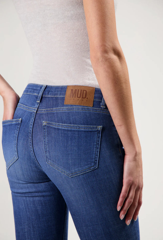 Faye Low Slim Jeans Stone Indigo