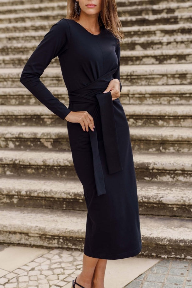 Zoey Dress Black - IVALO.COM