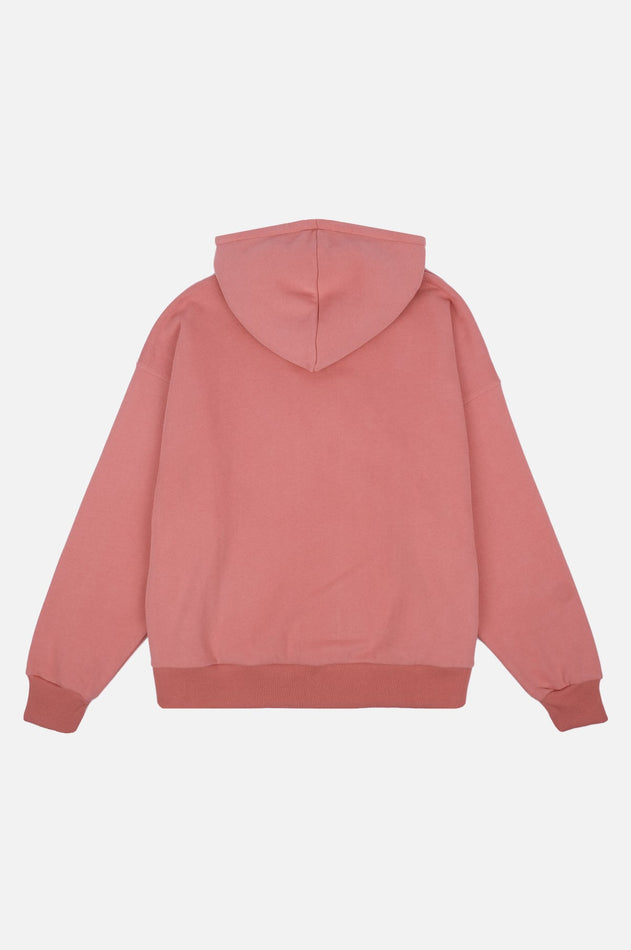 Naisten Essential Luomupuuvilla Vetoketjullinen Huppari Pinkki