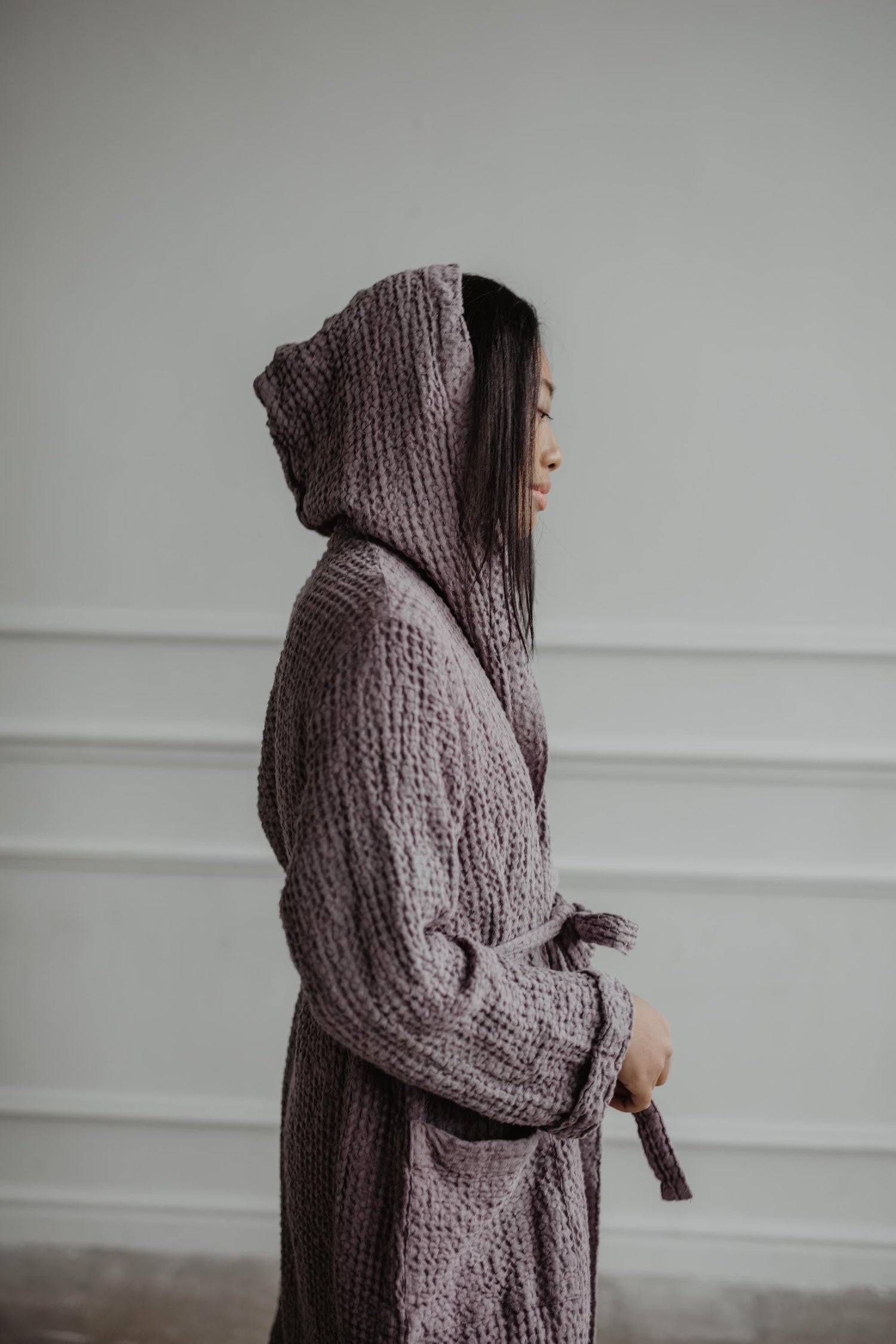 Vohvelipellavainen Kylpytakki Snuggle