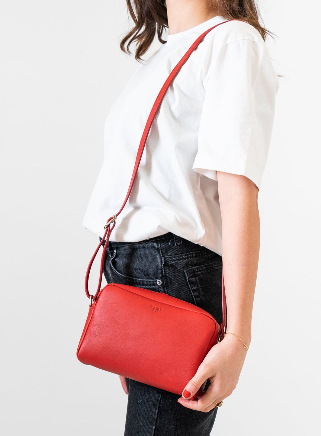 Crossbody Laukku Ava Punainen