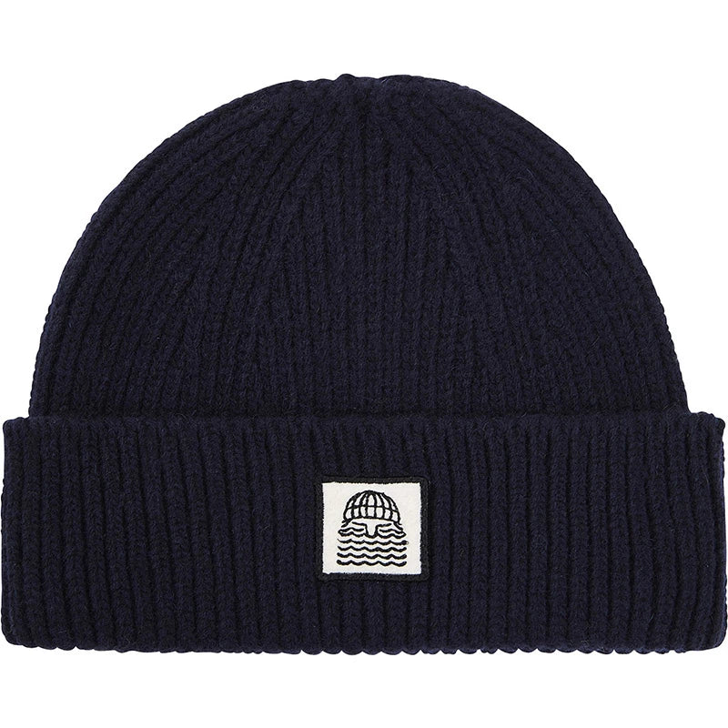 Navy To The Sea Beanie Tummansininen