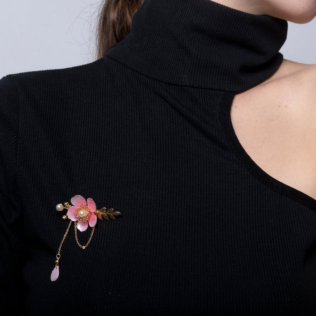 Sakura Petal Brooch