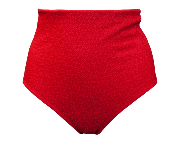 Geranium Core Korkeavyötäröinen Bikini Alaosa Punainen