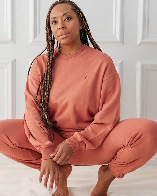 Crew Neck Collegepaita Ruby Rebel