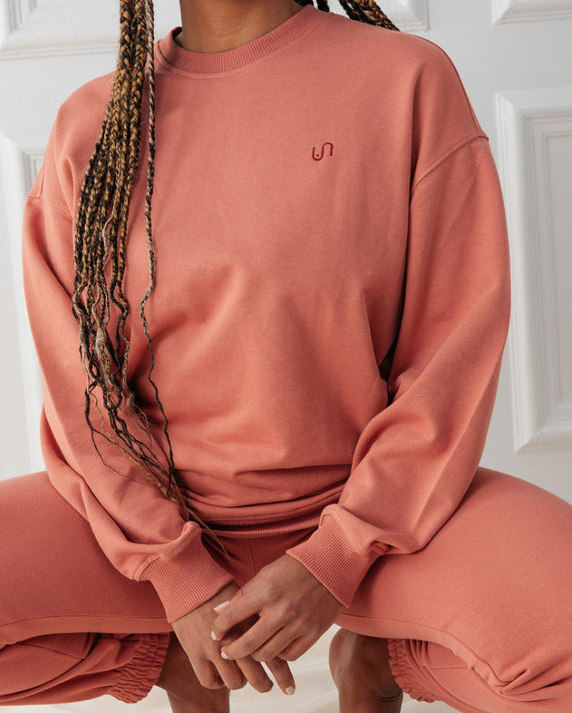 Crew Neck Collegepaita Ruby Rebel