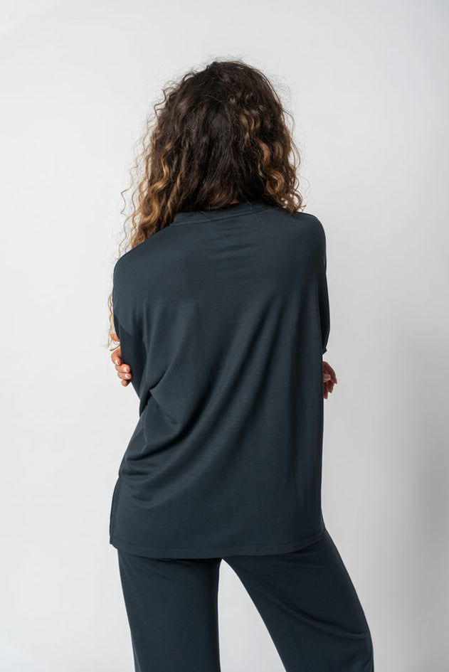 Casual Chic Pusero Tummansininen