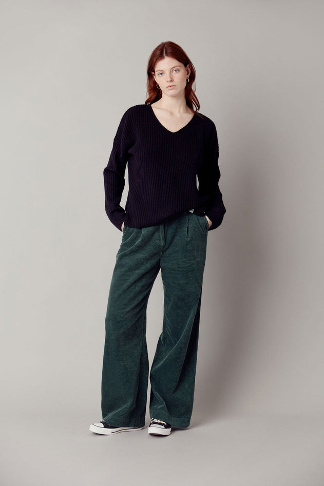 Tiikeri puuvillaa Cord housut Soft Ivy