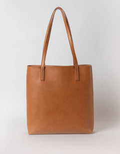 Georgia Bag Apple Leather Cognac