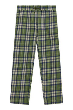 Jim Jam Naisten puuvillainen pyjamasetti Pine (mänty) Vihreä