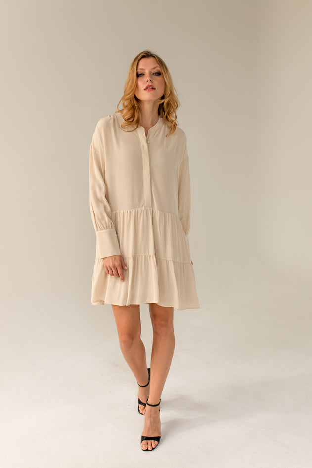 Anais Silkkimekko Beige
