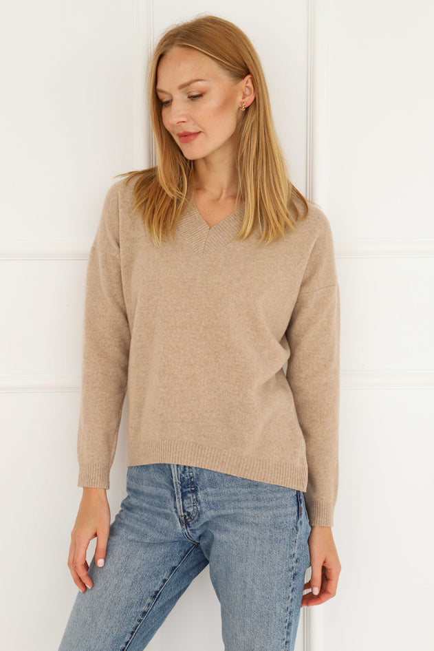 Enteliér Cashmere Villapaita Beige