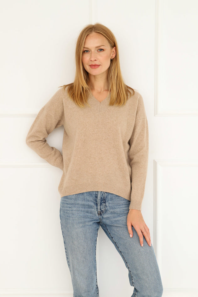 Enteliér Cashmere Villapaita Beige