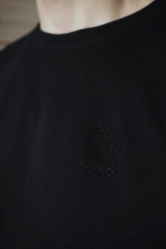 Logo T-paita Musta