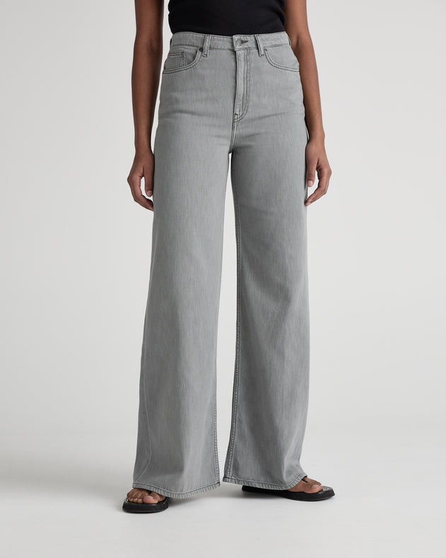 Sara High Loose Flow Jeans Marge Grey