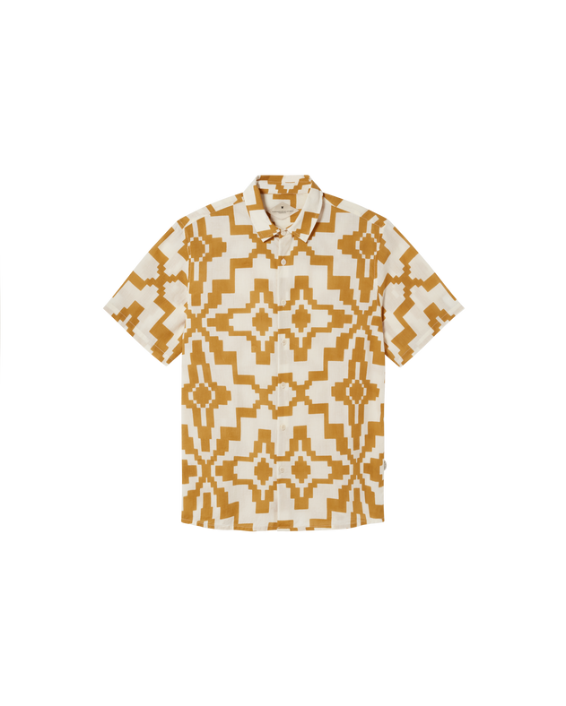 Men's Tom Shirt Illusion Microchip Yellow