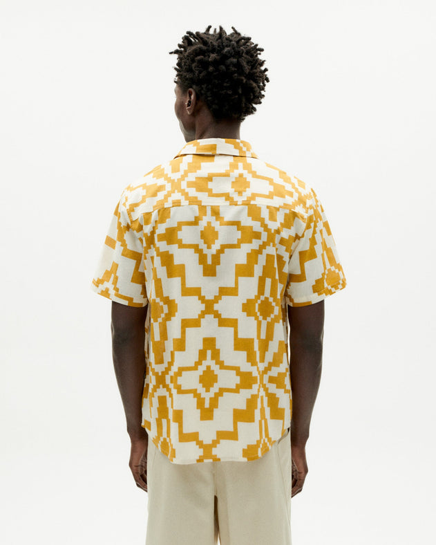 Men's Tom Shirt Illusion Microchip Yellow
