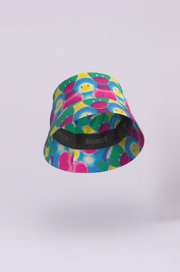 Rainbow Art x Smiley Kalastajahattu