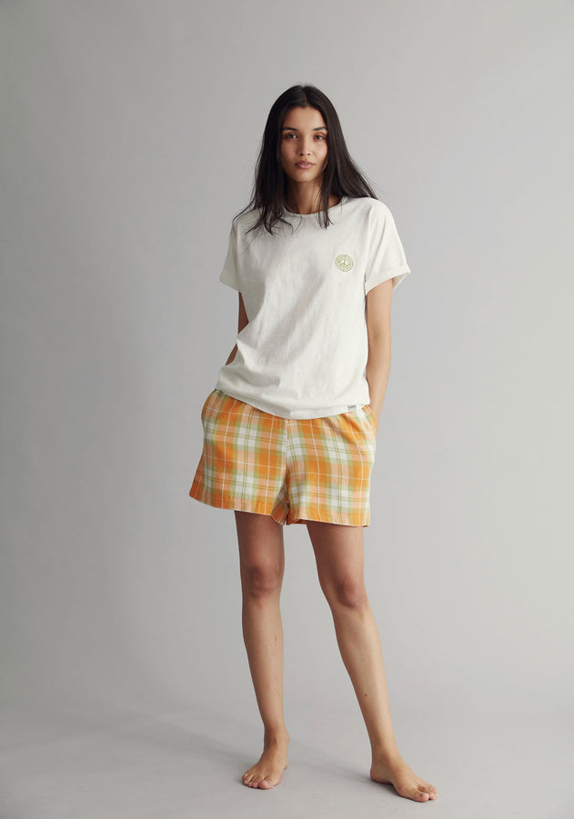 Women's Jim Jam Pyjama Shorts Set Check