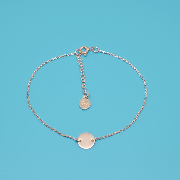 Shiny Disc Bracelet