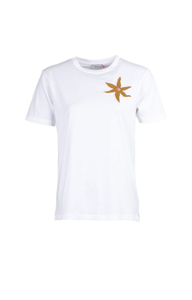 Starflower T-paita Valkoinen