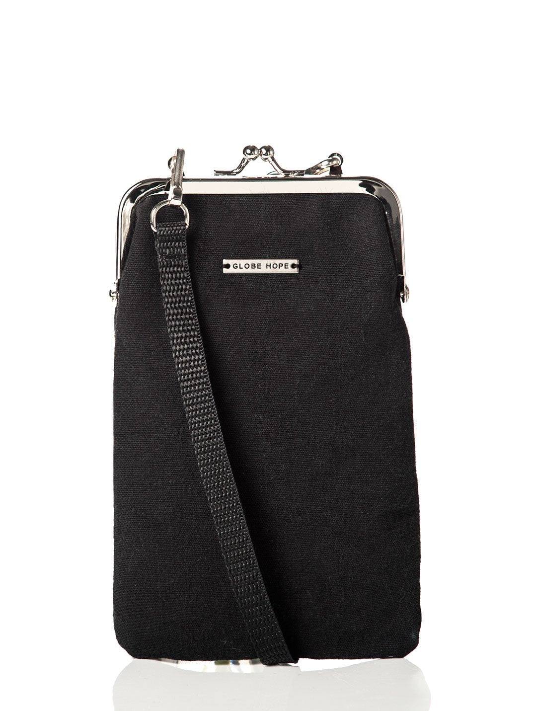 Vuotos Small Clip Purse Black