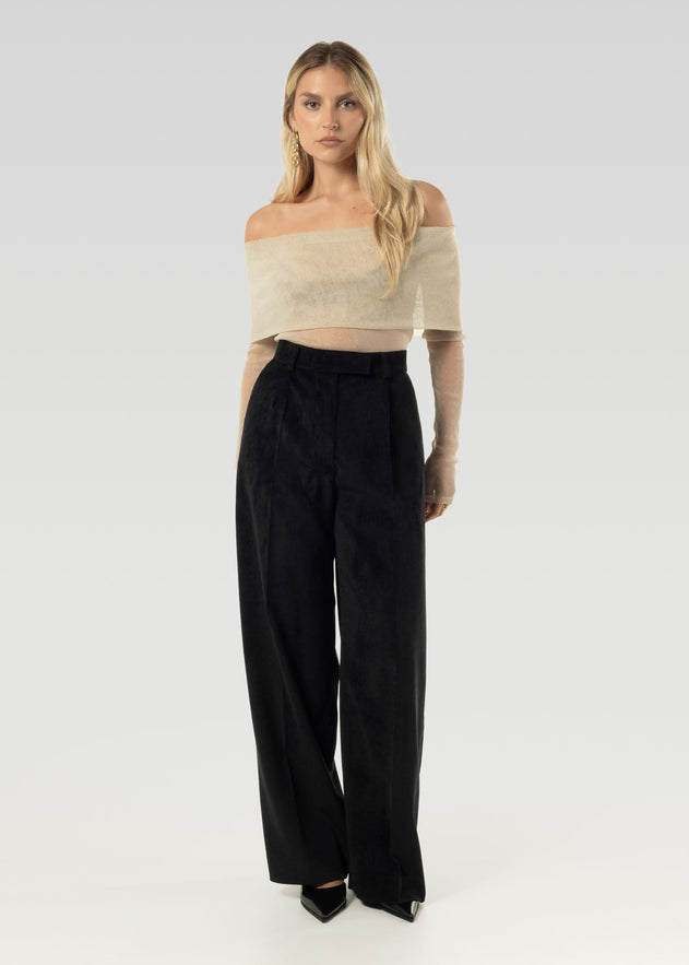 Bardot Kimaltava Paita Kultaisen Beige