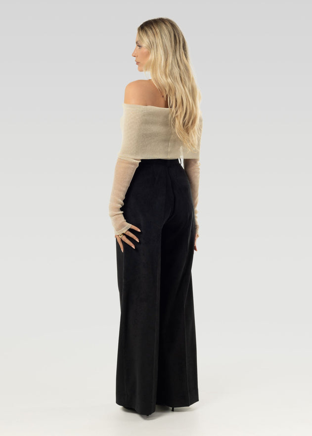 Bardot Kimaltava Paita Kultaisen Beige