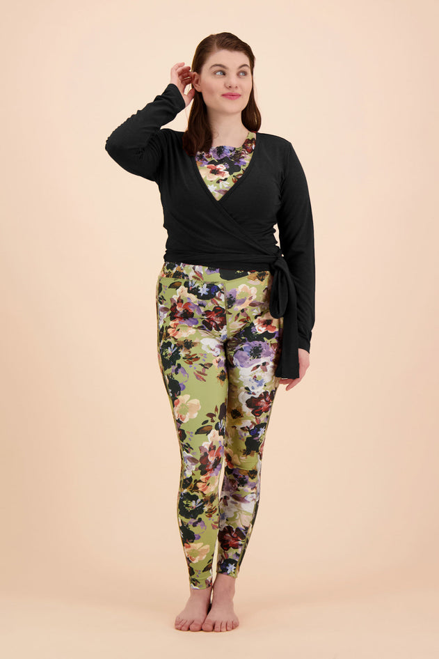 Wrap Top Musta