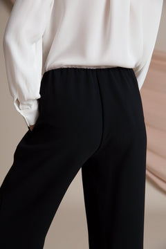 Keira Loose Fit Trousers Black